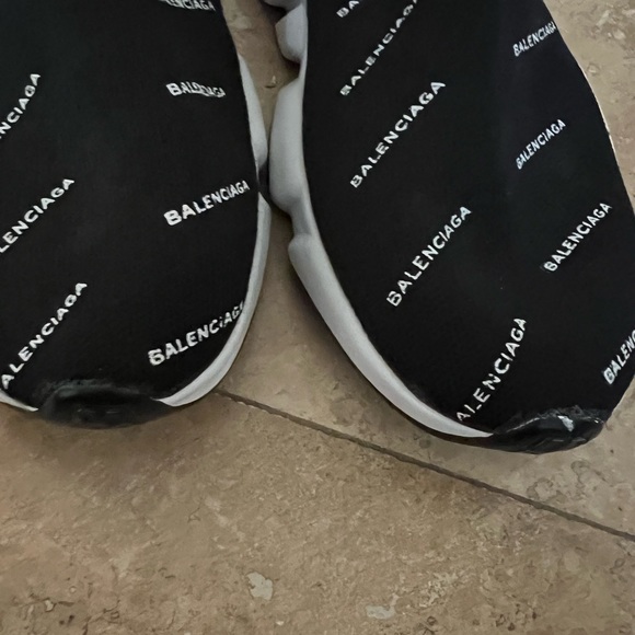 Balenciaga Speed Trainer Mid Logo Print. Men’s 7/ woman’s 9 - Picture 3 of 10
